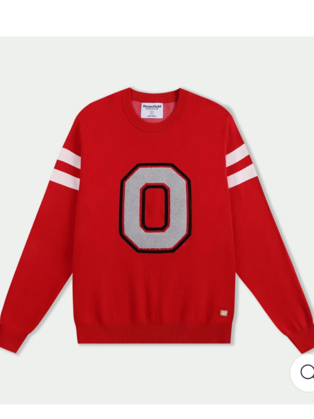 NWT sz M Homefield retro Ohio State Buckeyes sweater sweatshirt red